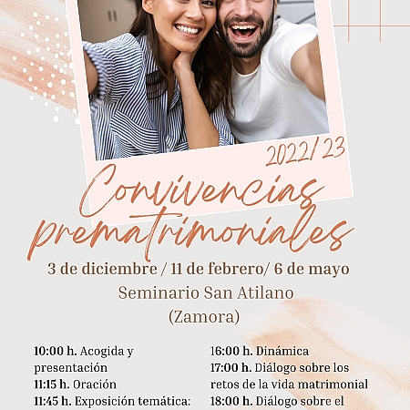 Convivencia prematrimonial 2022-2023