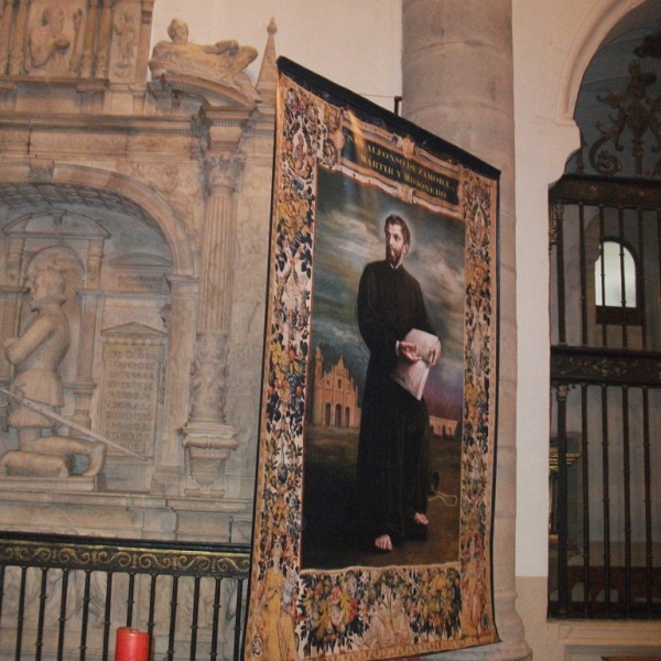 Misa y ofrenda floral a San Alfonso de Zamora