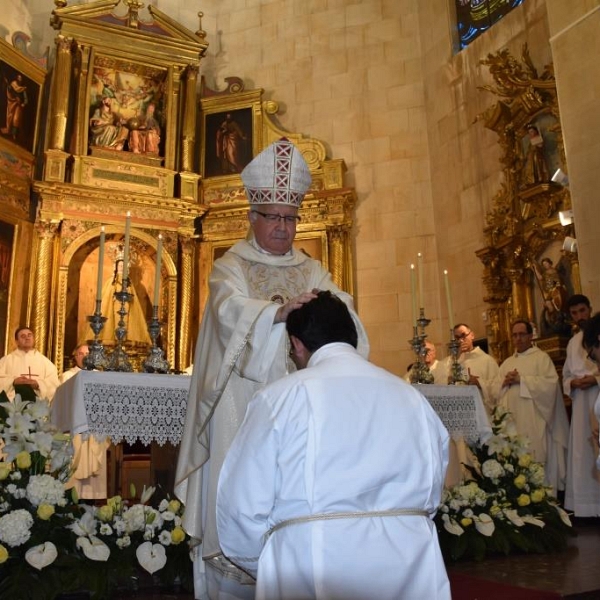 Ordenación de diácono de Juan José Carbajo y Millán Núñez