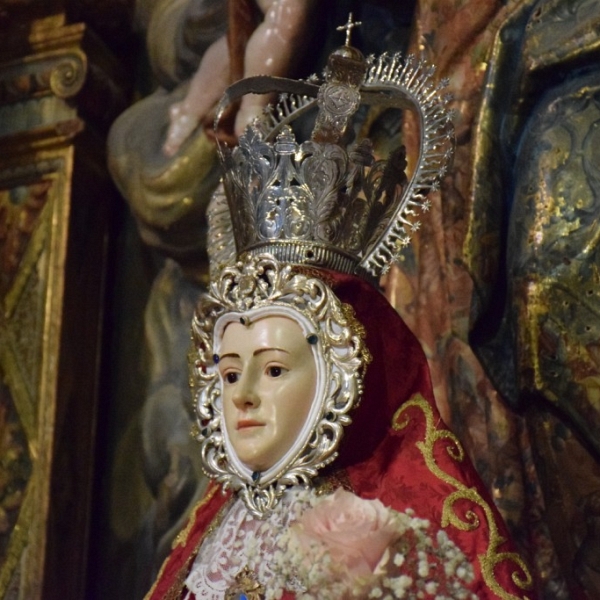 Restauración de la Virgen de la Concha
