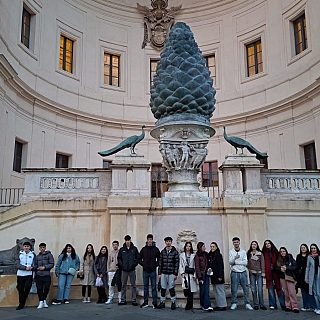 Cerca de cien alumnos de Religión de Zamora participan en un viaje formativo a Roma