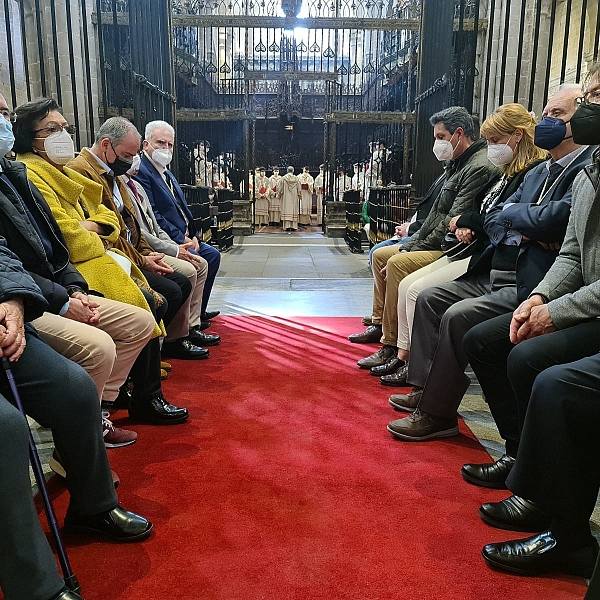 Misa de la cena del Señor en la catedral