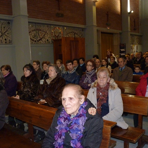 Imposición de la ceniza en Cristo Rey