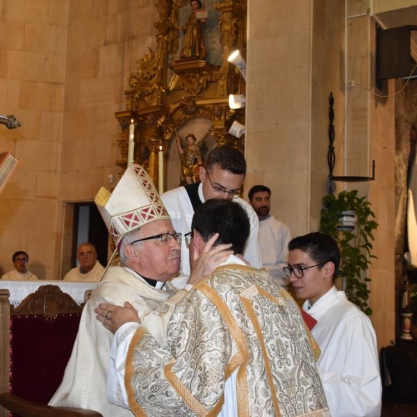 Ordenación de diácono de Juan José Carbajo y Millán Núñez