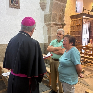 Fernando Valera culmina en Alba cinco días de visita pastoral, escucha y esperanza