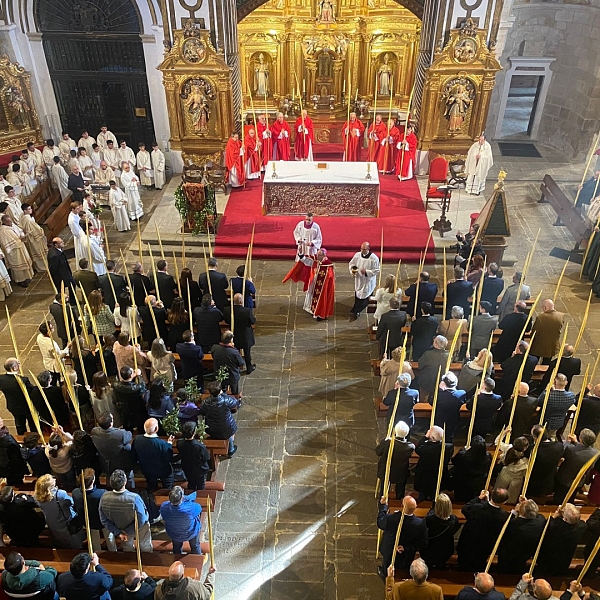 “Y Jesús inauguró su pasión con una luz profética”