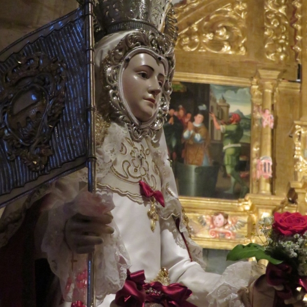 Salida de la Virgen de la Concha (Romería La Hiniesta)