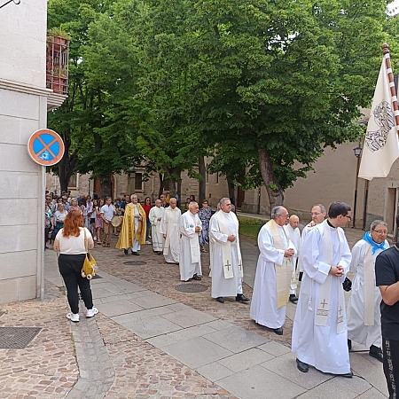 El arciprestazgo de Zamora peregrina a la catedral en el Año Jubilar