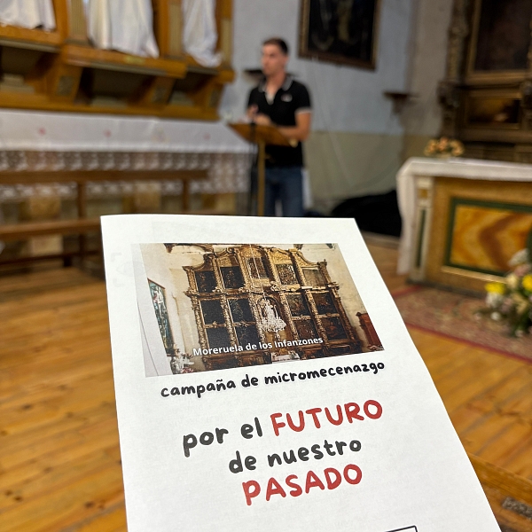 Moreruela de los Infanzones impulsa la restauración de su retablo barroco