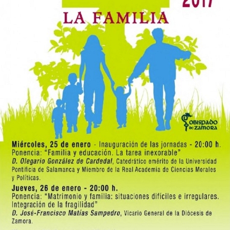 XV Jornadas Diocesanas: la familia