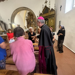 Fernando Valera culmina en Alba cinco días de visita pastoral, escucha y esperanza