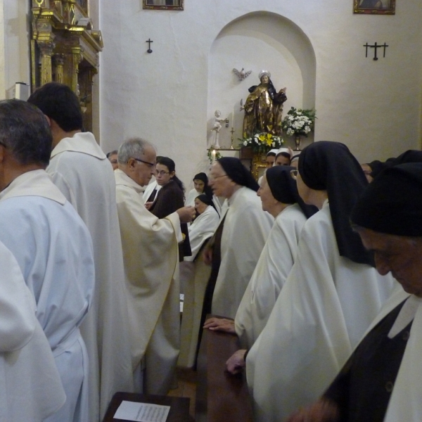 Apertura del Año Teresiano en el Carmelo de Toro