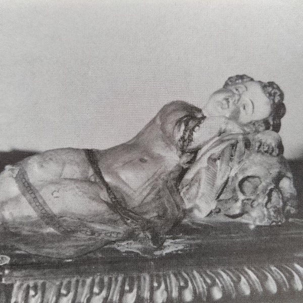 Niño Jesús dormido sobre Calavera de Castroverde de Campos