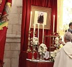La Cofradía de la Concha celebra una Misa de acción de gracias por la reliquia de Santa Bonifacia