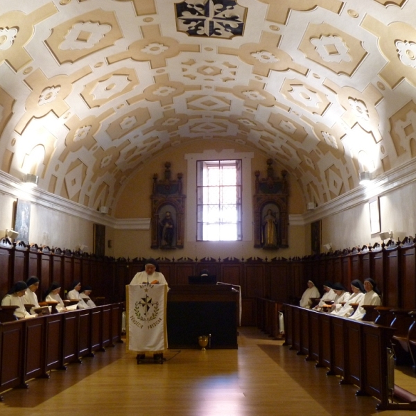 Celebración de Santo Domingo en el convento de las Dominicas Dueñas