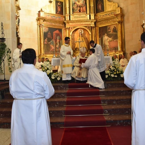 Ordenación de diácono de Juan José Carbajo y Millán Núñez