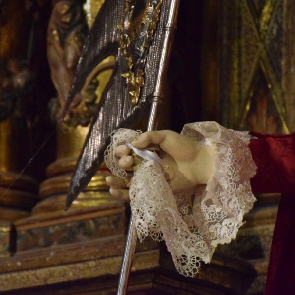 Restauración de la Virgen de la Concha