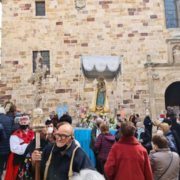 Todo a punto para el novenario de la virgen de la Salud