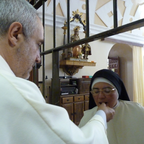 Celebración de Santo Domingo en el convento de las Dominicas Dueñas