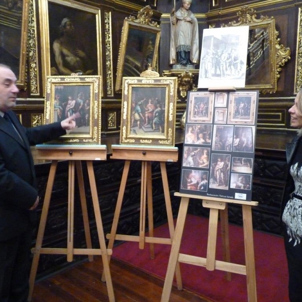 Presentación de las tablas restauradas