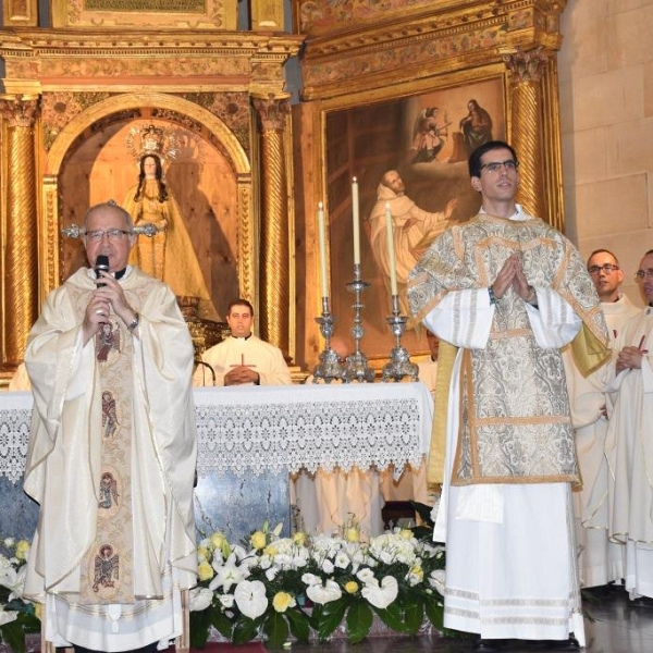 Ordenación de diácono de Juan José Carbajo y Millán Núñez