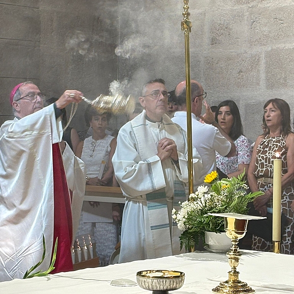 El obispo de Zamora preside la celebración de la Virgen del Tránsito