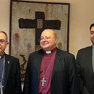 Monseñor Valera recibe al obispo de la Iglesia Española Reformada Episcopal