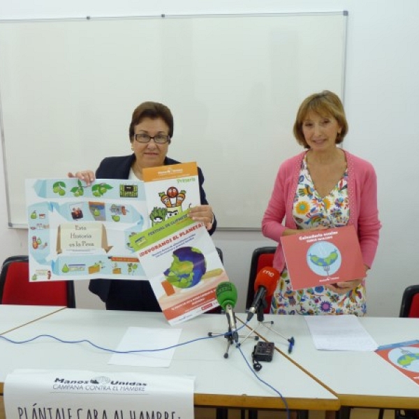 Rueda de prensa de presentación de los materiales educativos de Manos Unidas