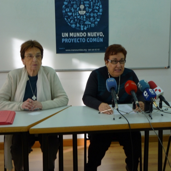 Presentación de la campaña de Manos Unidas en rueda de prensa