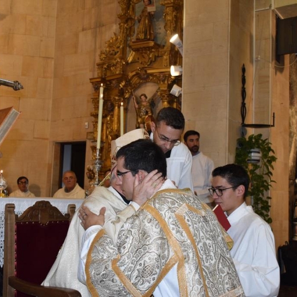 Ordenación de diácono de Juan José Carbajo y Millán Núñez