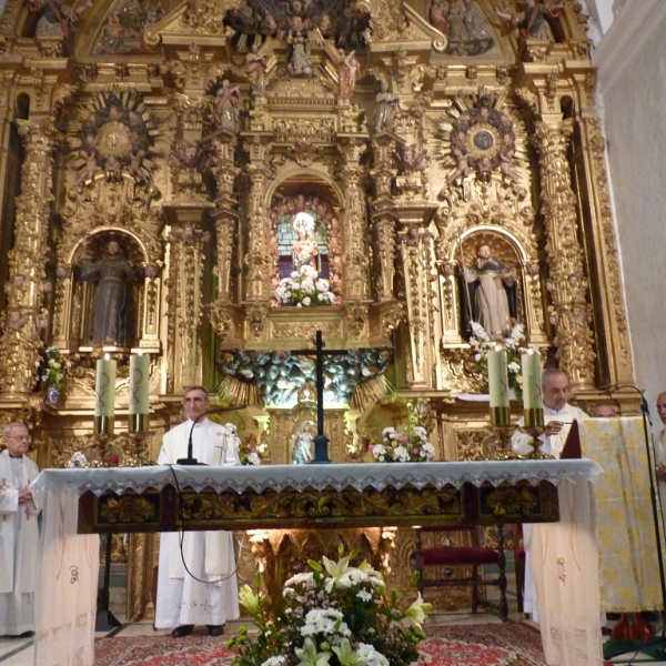 Celebración de Santo Domingo en el convento de las Dominicas Dueñas