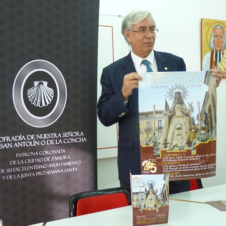 Presentación del XXV aniversario de la coronación de la Virgen de la Concha