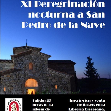 XI peregrinación nocturna a San Pedro de la Nave