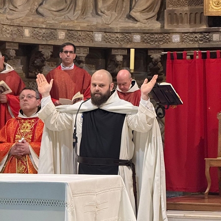 Profesión Solemne del benaventano Fr. Pablo María Colmenar Vázquez, OCSO