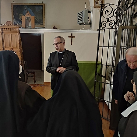 Eucaristía de despedida de las hermanas clarisas del Convento de Santa Marina