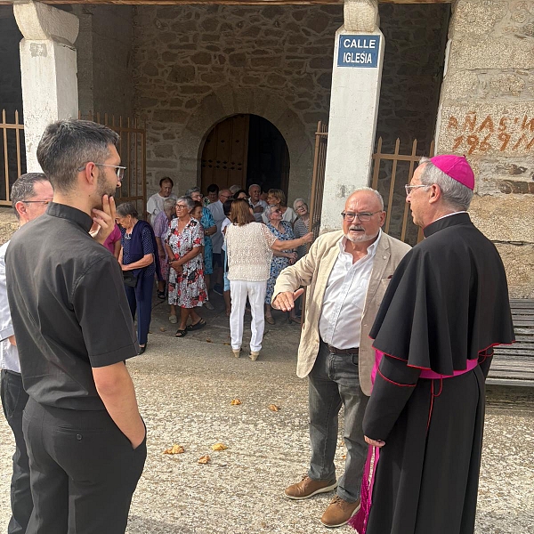 Fernando Valera culmina en Alba cinco días de visita pastoral, escucha y esperanza