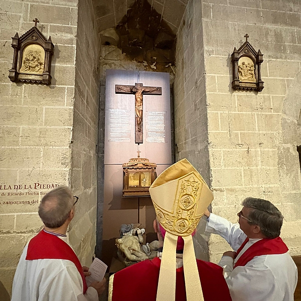 Entronización de las reliquias de los mártires Agustinos Zamoranos del siglo XX en la Catedral