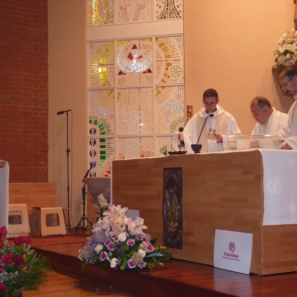 Misa del Día de Caridad en San Lorenzo