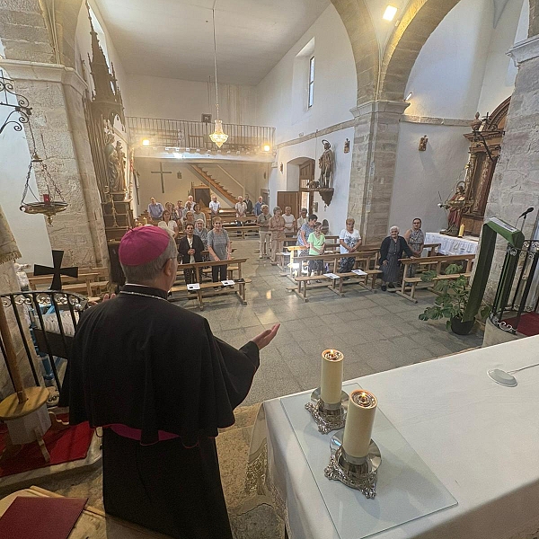 Fernando Valera culmina en Alba cinco días de visita pastoral, escucha y esperanza