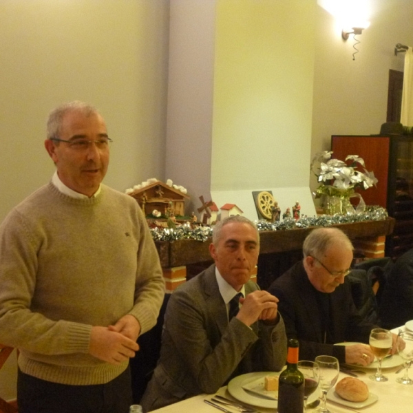 Cena de las cofradías con el obispo