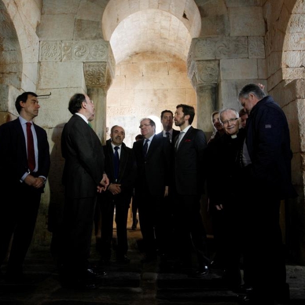 Inauguración de la restauración de San Pedro de la Nave