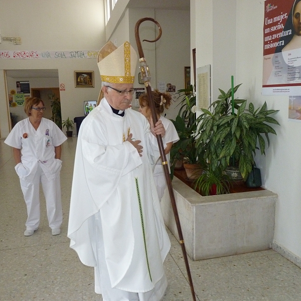 Signo jubilar del arciprestazgo de Sayago en la residencia de Fermoselle