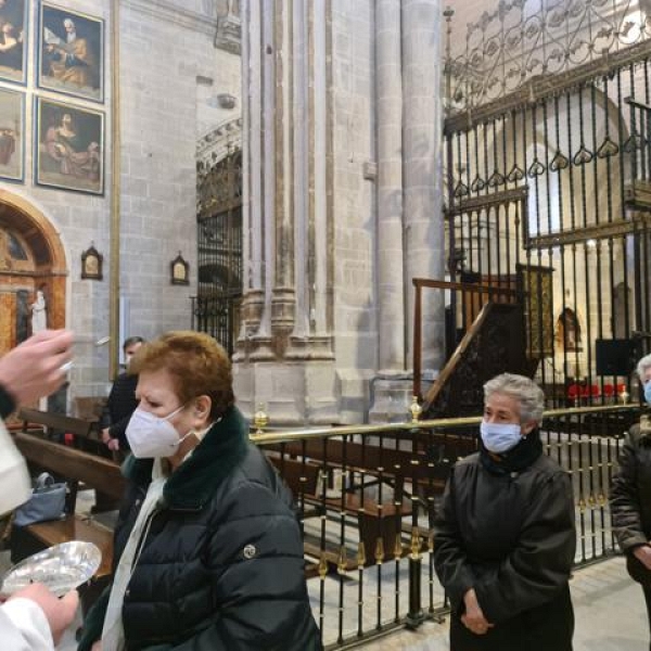 Miércoles de ceniza en la catedral