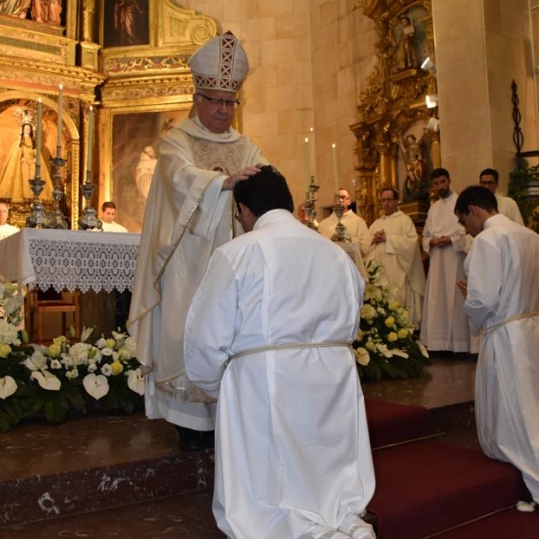 Ordenación de diácono de Juan José Carbajo y Millán Núñez