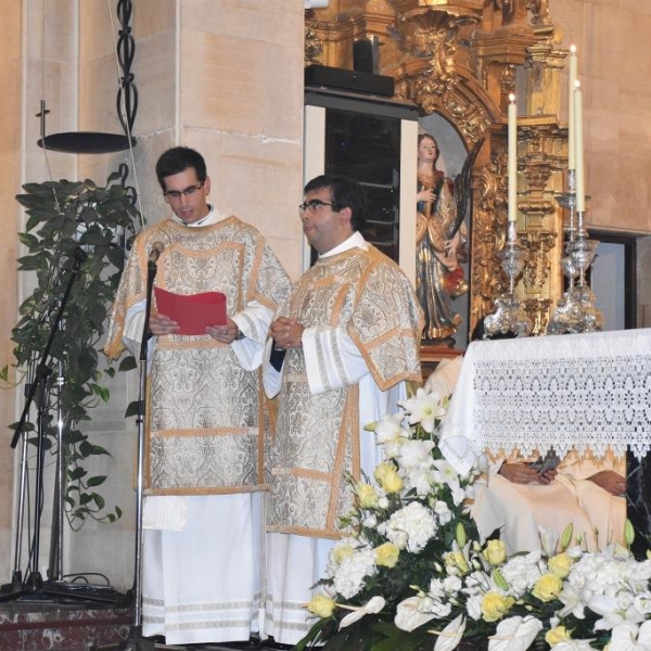 Ordenación de diácono de Juan José Carbajo y Millán Núñez