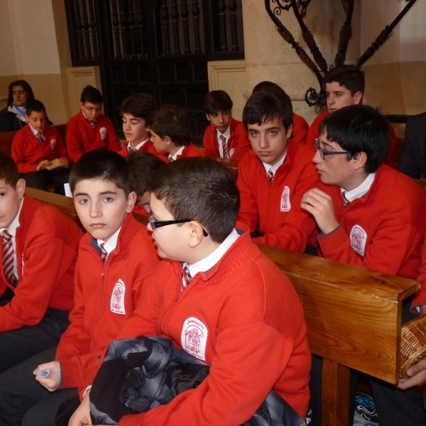 Eucaristía en la iglesia de San Andrés