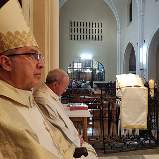 Eucaristía de despedida de las hermanas clarisas del Convento de Santa Marina