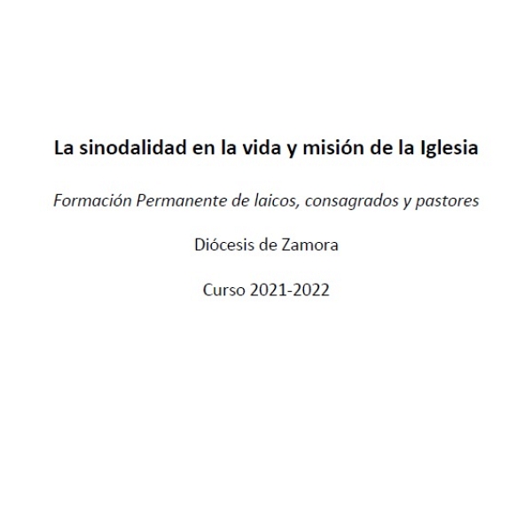 La sinodalidad en la vida y misión de la Iglesia. I tema
