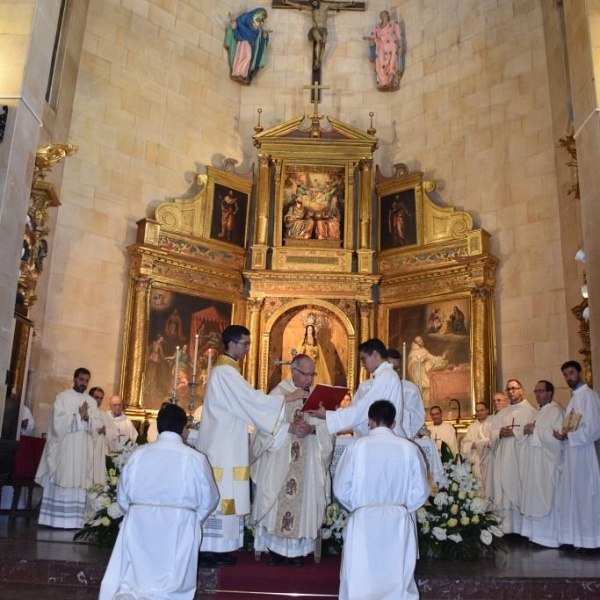 Ordenación de diácono de Juan José Carbajo y Millán Núñez