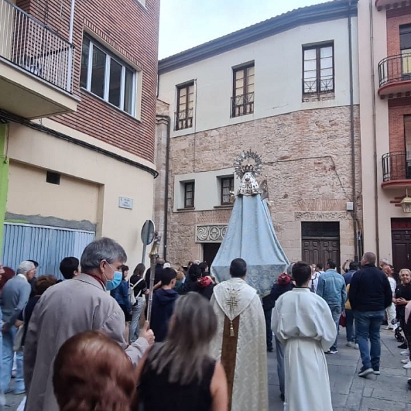 Procesión virgen de la Concha